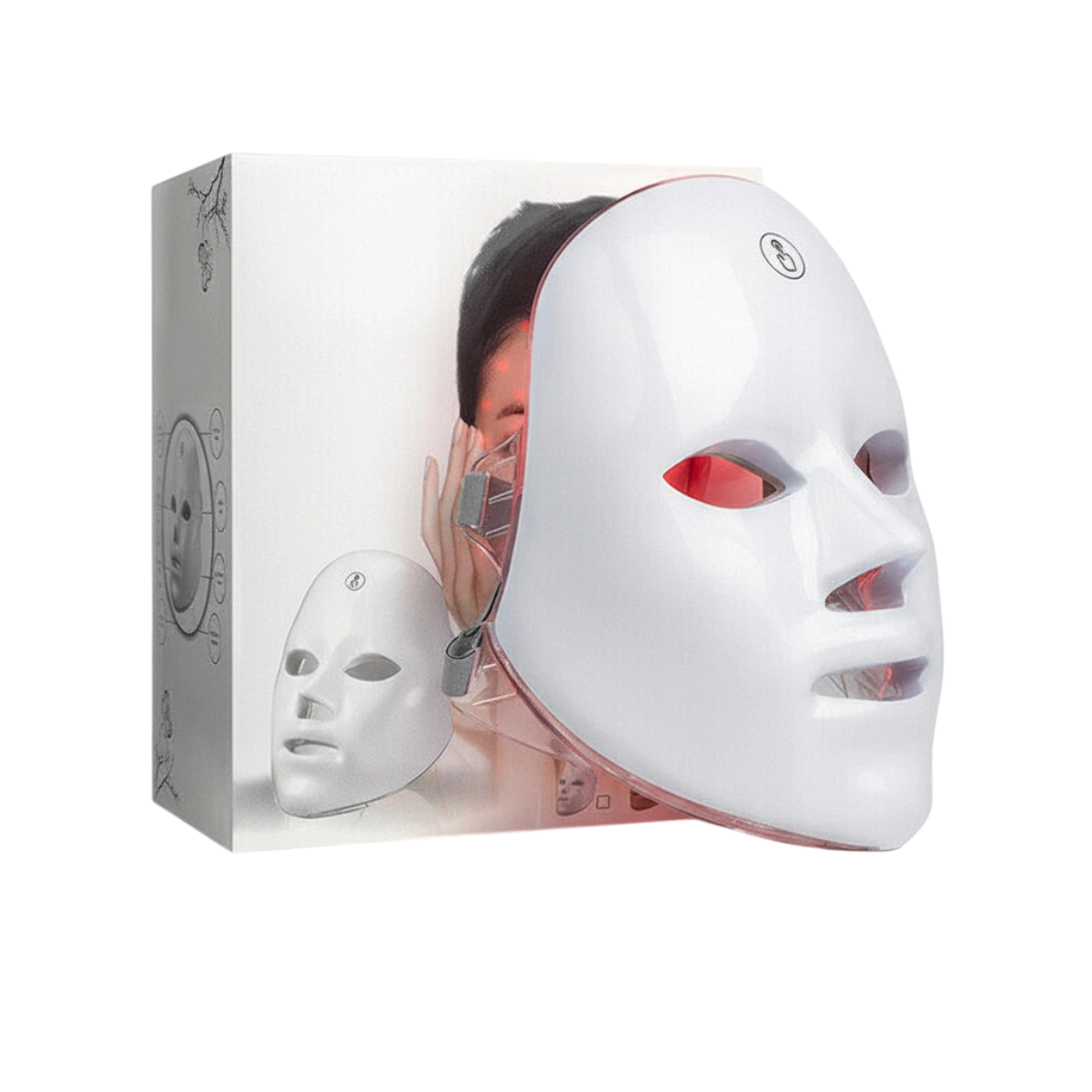 LED maska s nabíjaním – domáca svetelná terapia krok za krokom