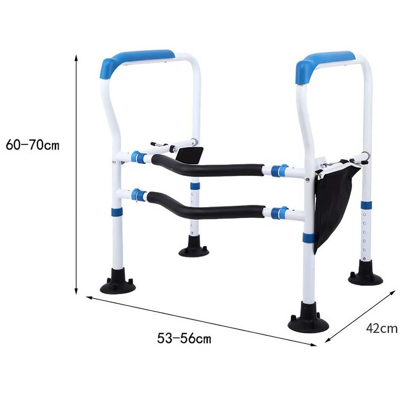 Madlo na WC s prísavkami – pohľad zozadu