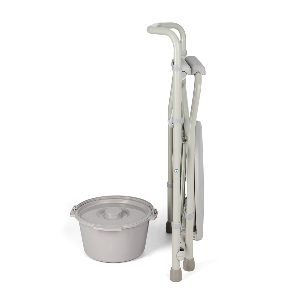 Toaletné kreslo skladacie