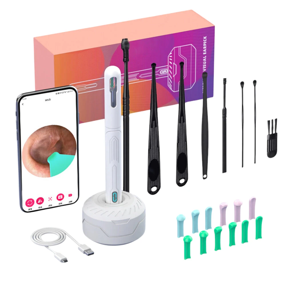 Bezdrôtový otoskop NE6 – pohľad na zariadenie