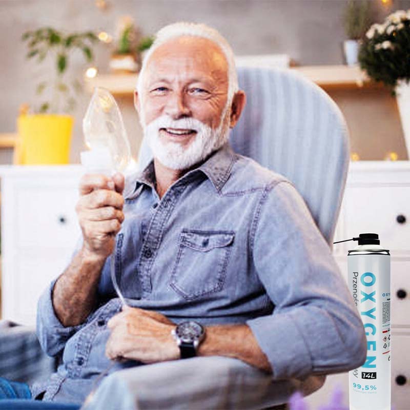 Kyslíková fľaša s maskou Oxygen 14 l