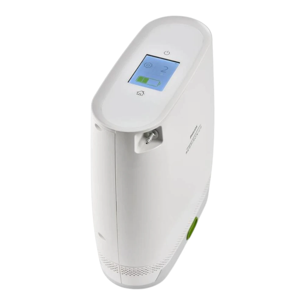 Philips SimplyGo Mini – detail displeja a ovládania