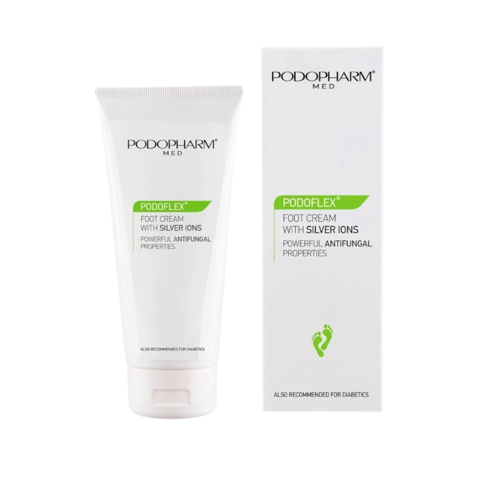 PODOFLEX pena na nohy s mikročasticami striebra – detail balenia