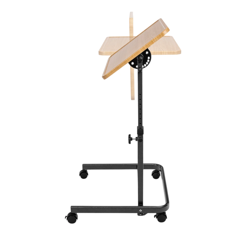 Stolík s kolieskami a pevným rámom