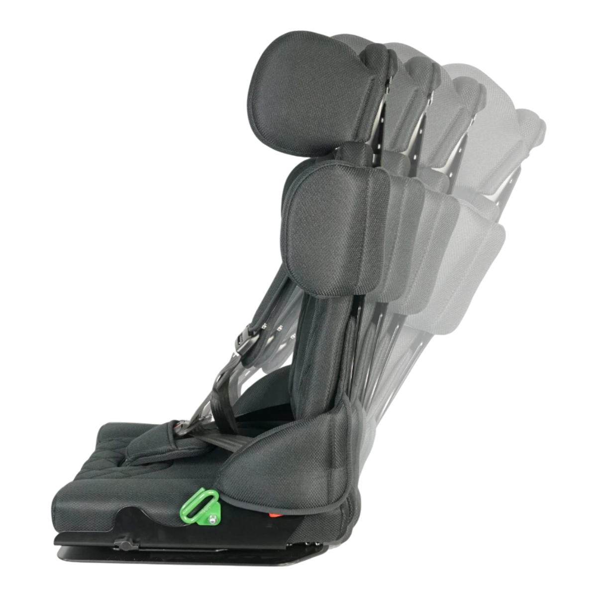 Rehabilitačná autosedačka Hercules Prime R129 bočný pohľad