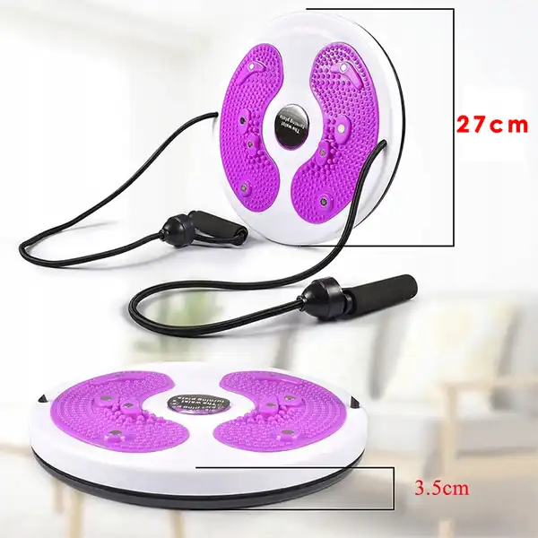 Rotačný disk Twister s expandermi – bočný pohľad