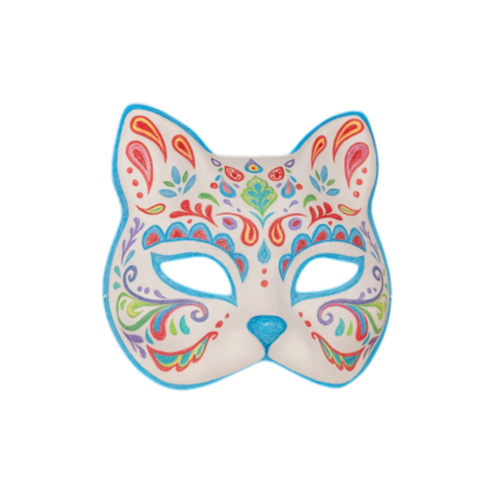 RUHHY masky mačka – detail tvaru a hladkého povrchu