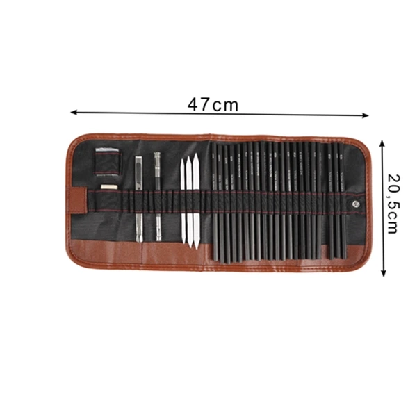 Kresliarska súprava v puzdre