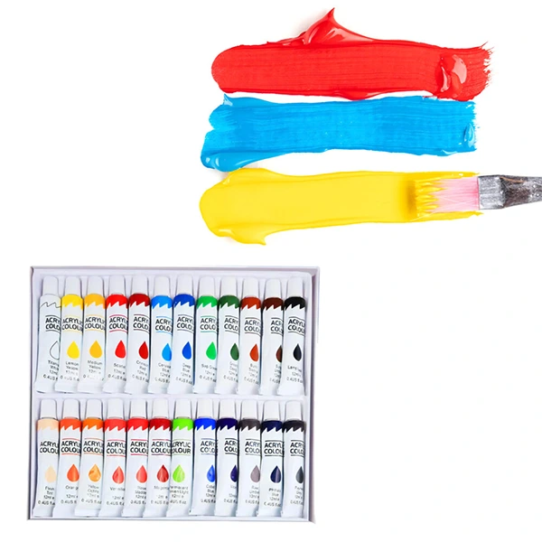 umelecká sada so stojanom a farbami