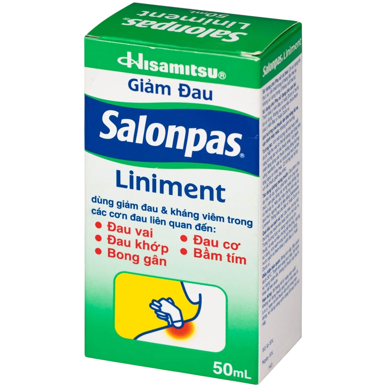 Salonpas® Liniment roll-on olej proti bolesti svalov a kĺbov