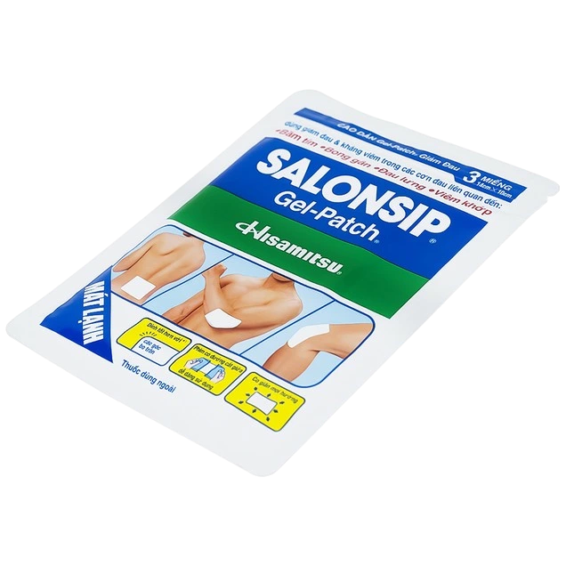 Salonsip® – postup odlepenia z podložky a aplikácie