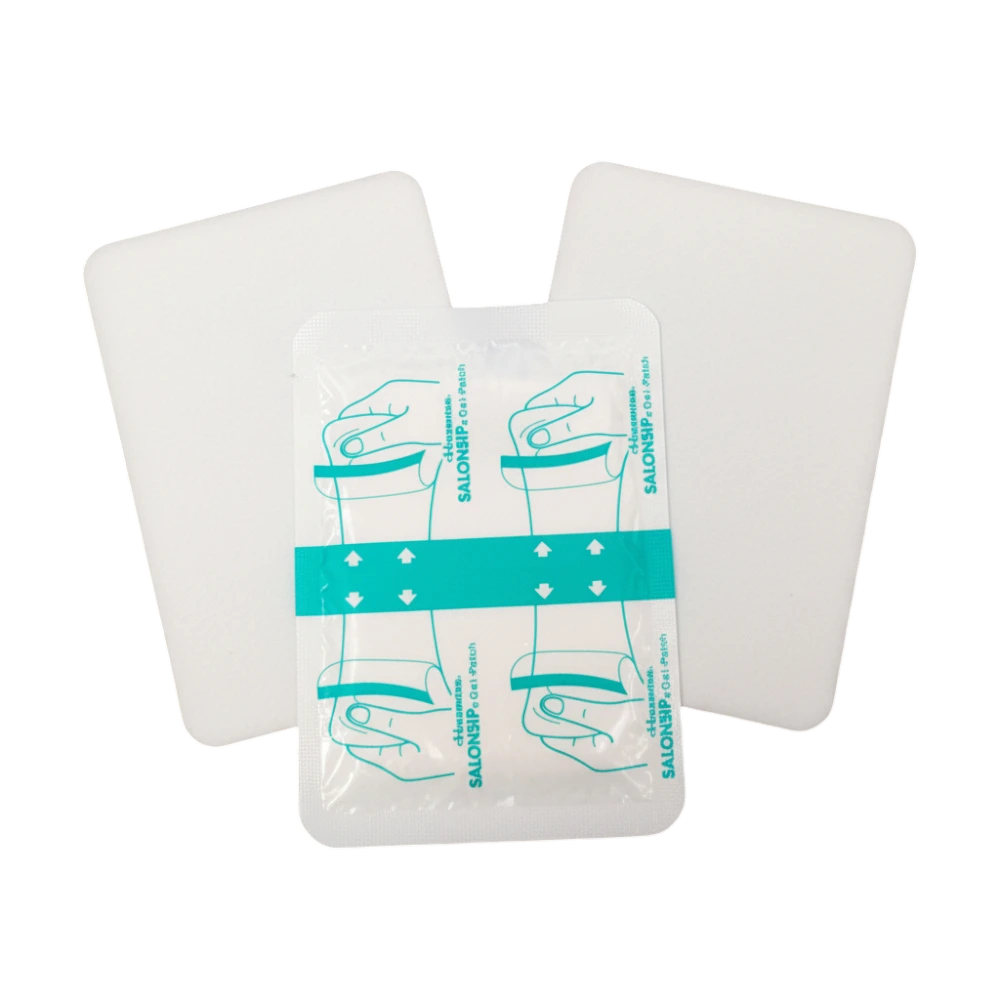 Salonsip® – orientačné umiestnenie na chrbát, ramená a kolená