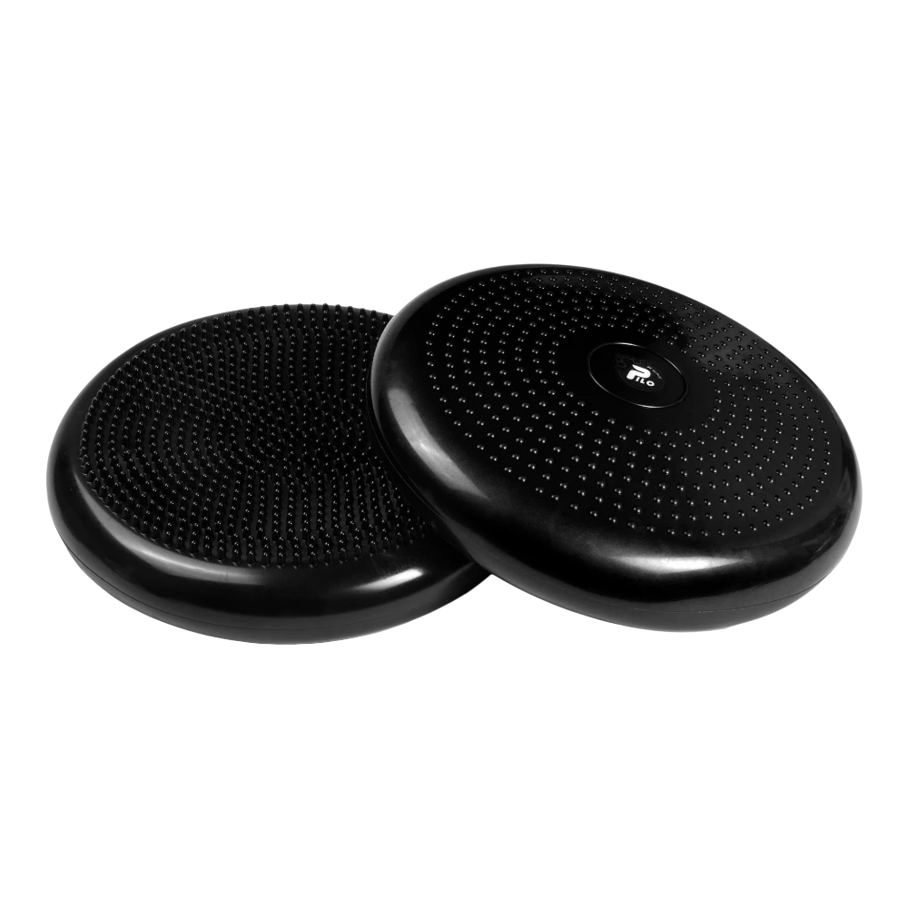 Balančný disk s výstupkami pre stimuláciu a masáž