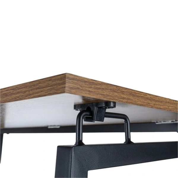 Skladací stôl na notebook čierny