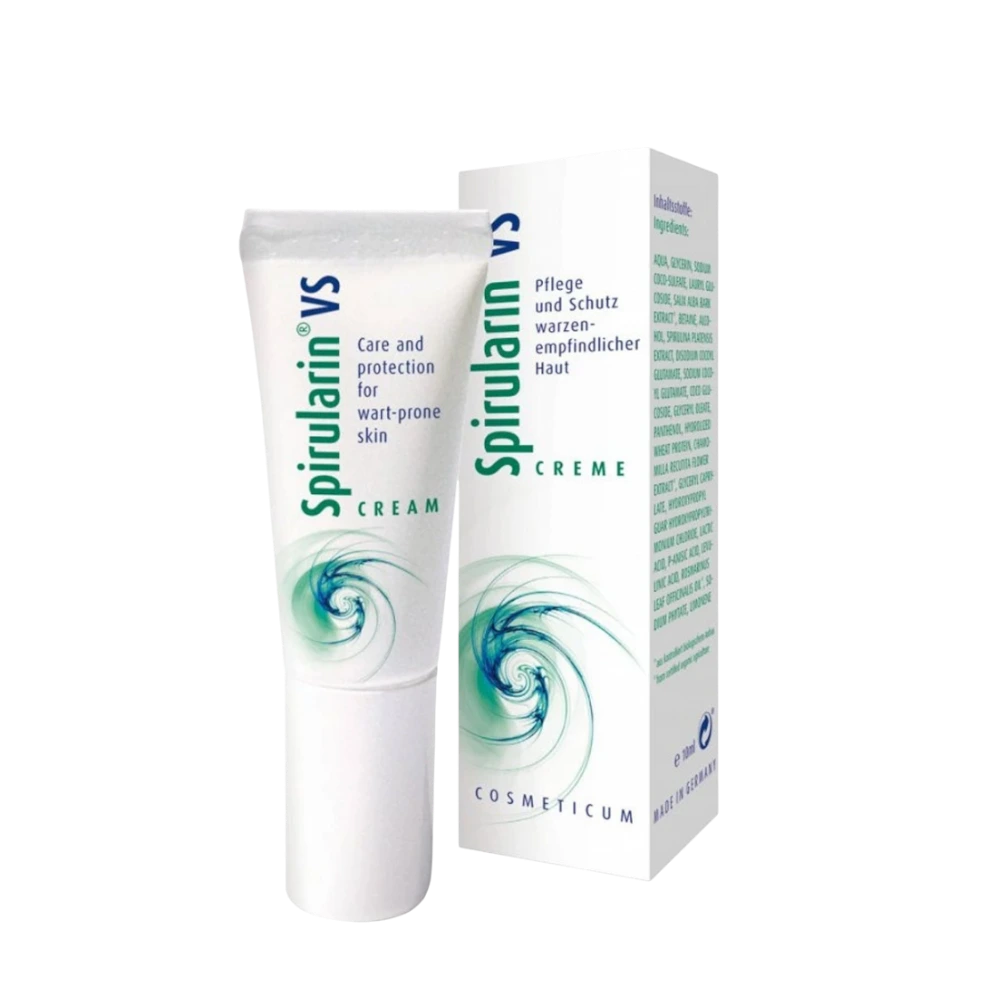 Spirularin VS 30ml – krém proti vírusovým bradaviciam s mikroriasou Spirulina