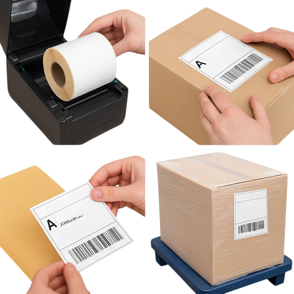 Termo etikety 100x150 mm na kotúči