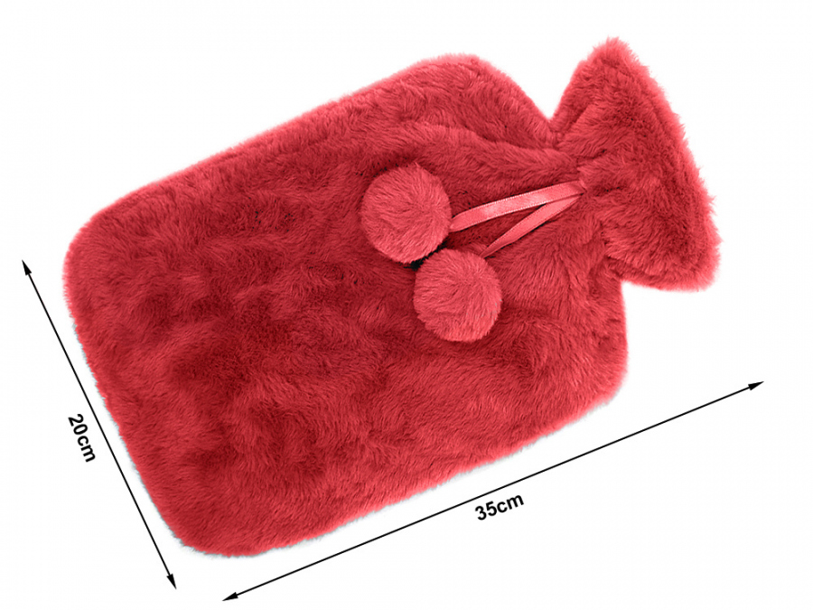 termofor s plyšovým poťahom