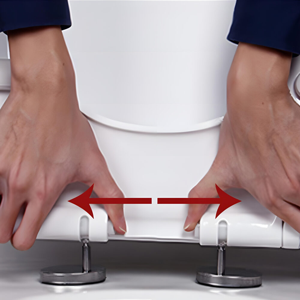 WC doska TOI-SEA2 – detail uchytenia a povrchu