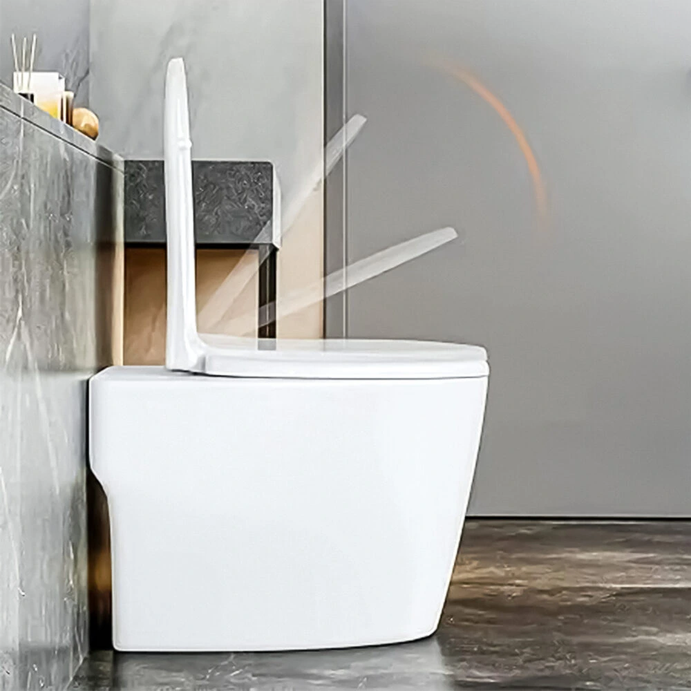 WC doska TOI-SEA4 – pohľad zhora s univerzálnymi rozmermi 45 × 36 cm