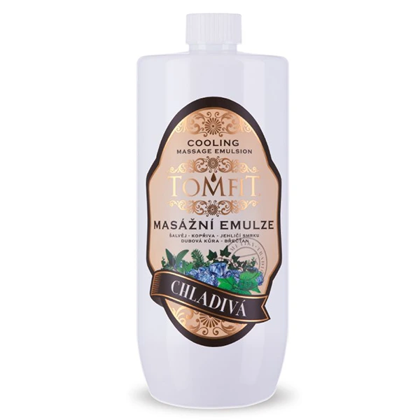 Masážna emulzia s chladivým účinkom