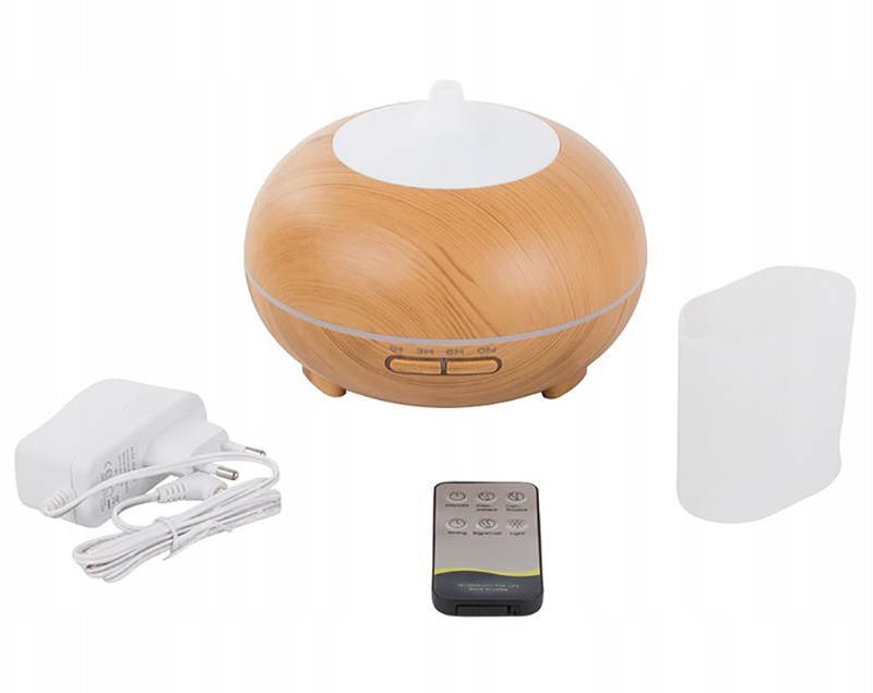 Ultrazvukový ionizátor a zvlhčovač vzduchu – variant tmavé drevo