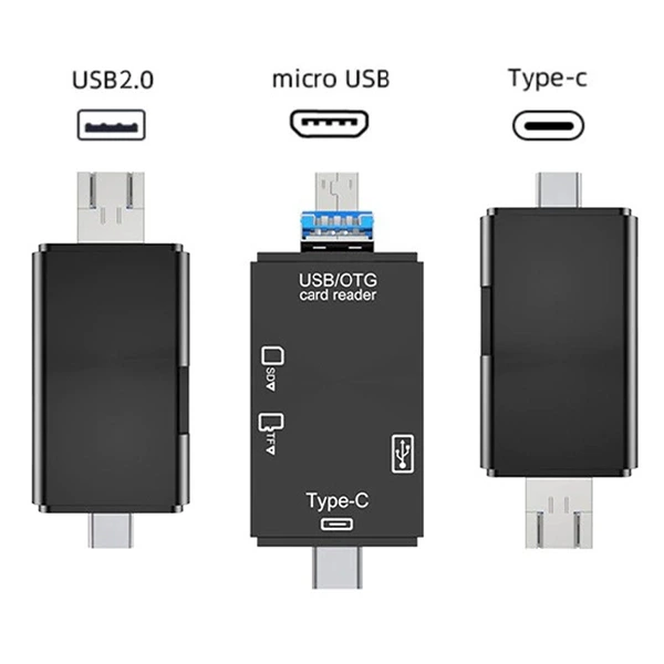 Univerzálna čítačka kariet 5v1