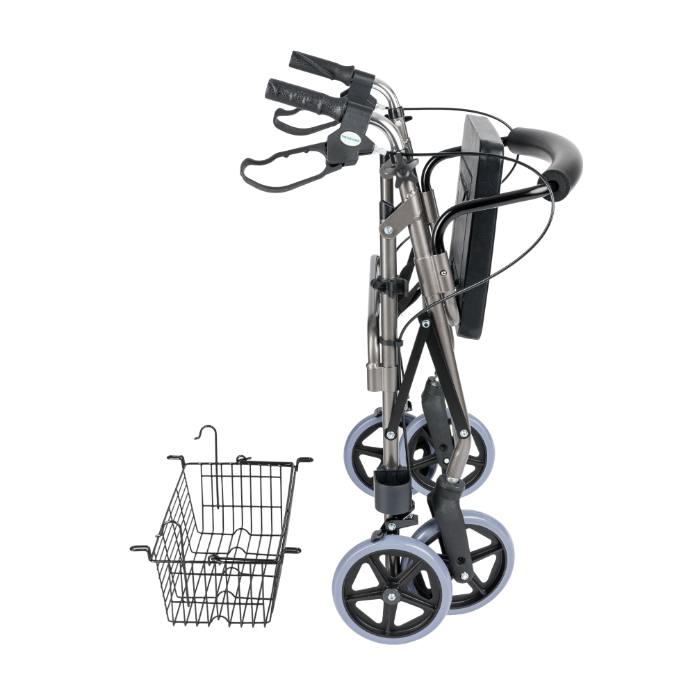 Zložené chodítko VICTORIA pripravené na prenášanie