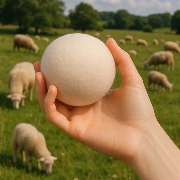 Vlnené loptičky do sušičky – použitie počas sušenia