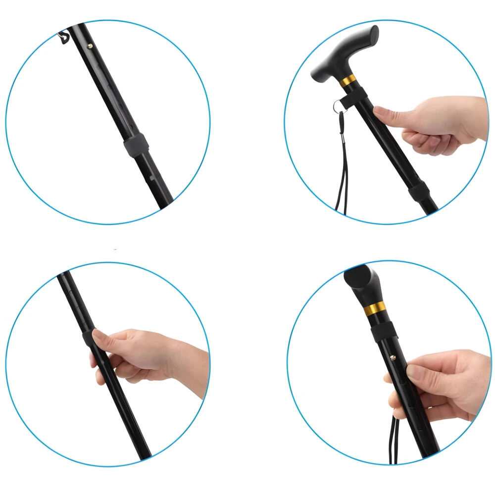 Skladacia nastaviteľná palica TS-C100 – pohľad v rozloženom stave