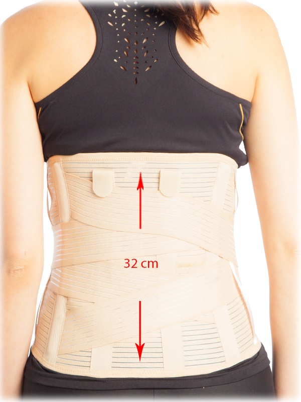 Vysoká hrudno-lumbosakrálna ortéza