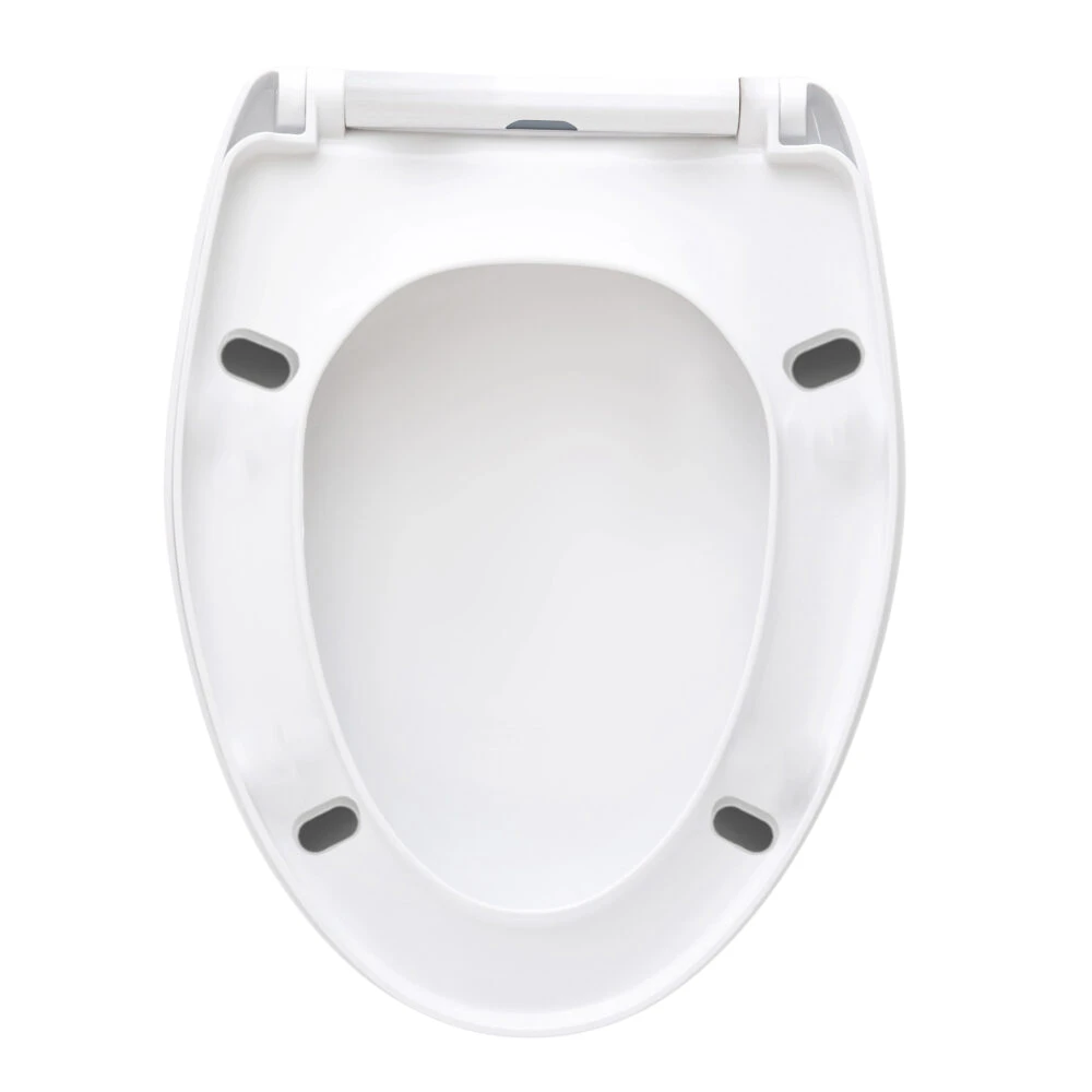 WC doska TOI-SEA3 – pohľad zhora v bielej farbe