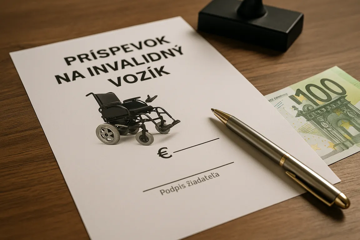 Príspevok na invalidný vozík