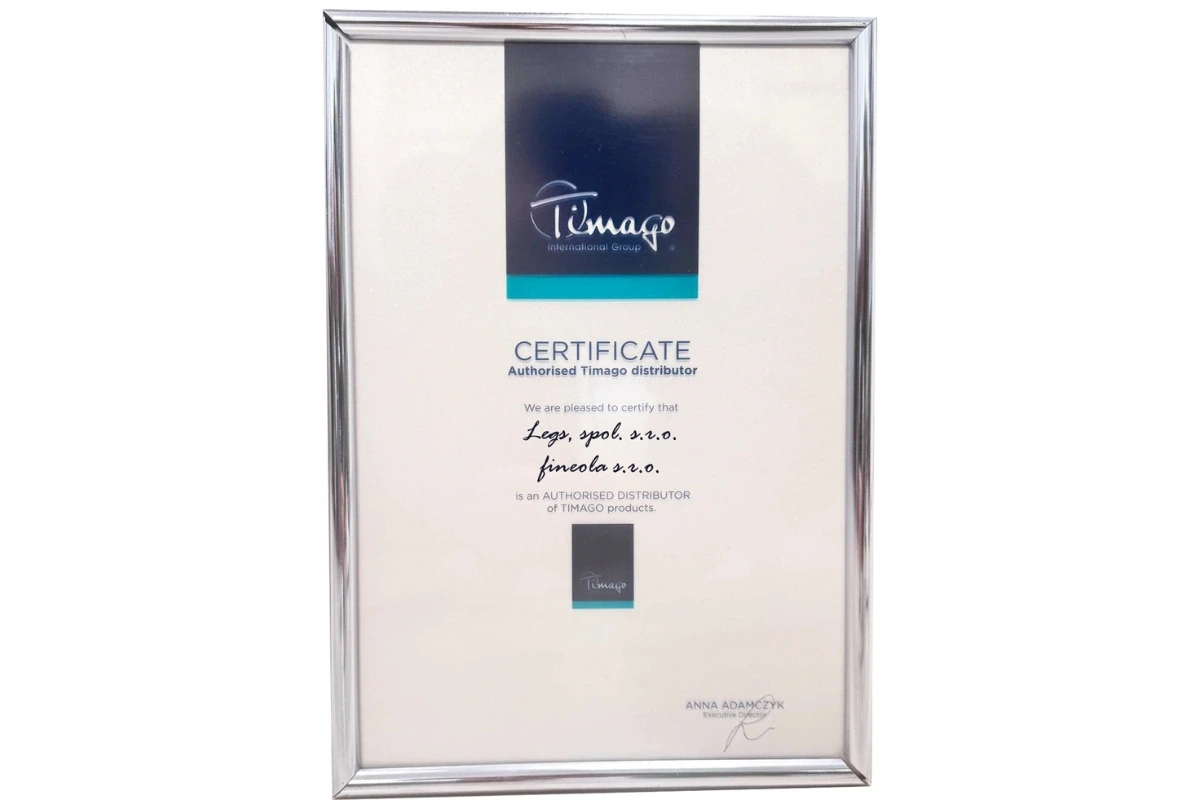 Sme certifikovaní predajcovia zdravotníckych pomôcok značky Timago.