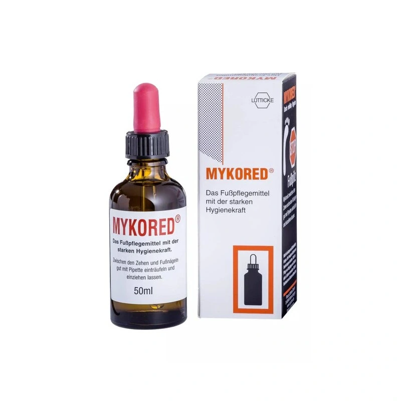 Mykored roztok s pipetou.