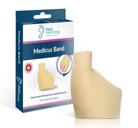 Elastická bandáž s bočnou gélovou ochranou, Medicus Band