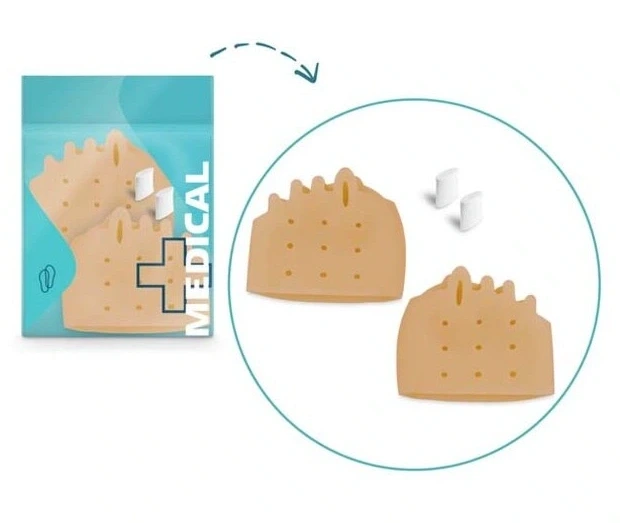 Gélový korektor - ortéza s oddeľovačom prstov 5 v 1