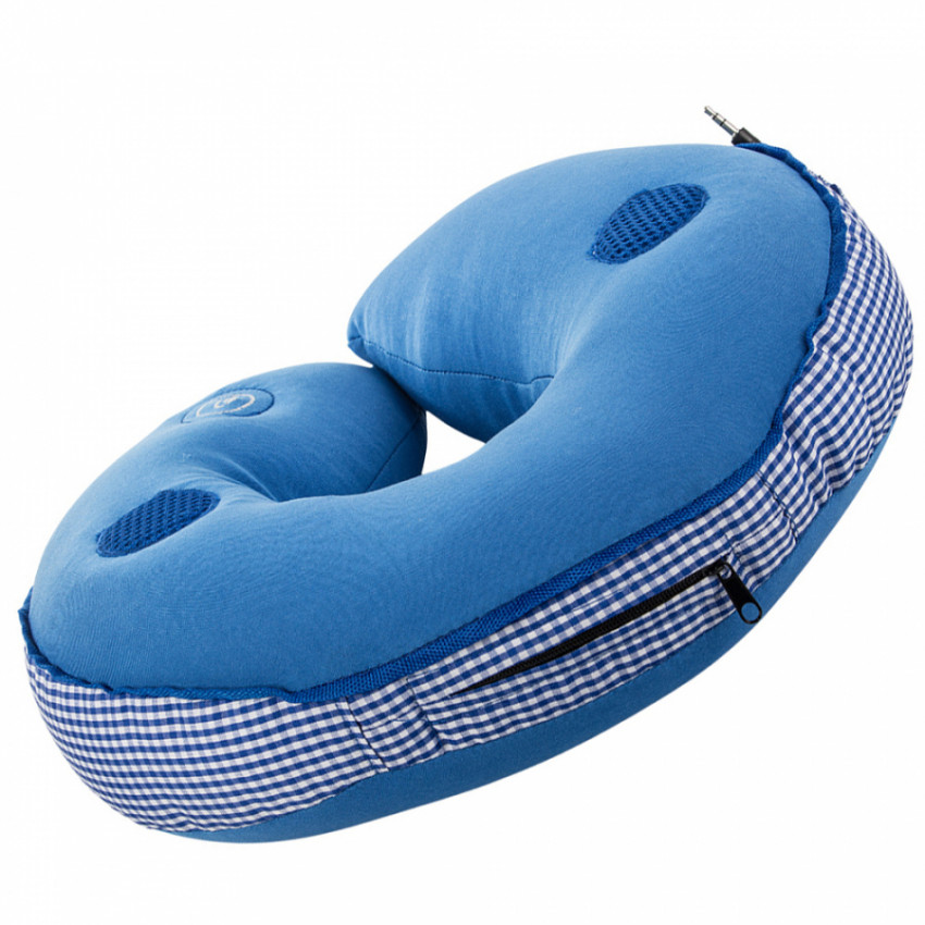 Masážny cestovný vankúš